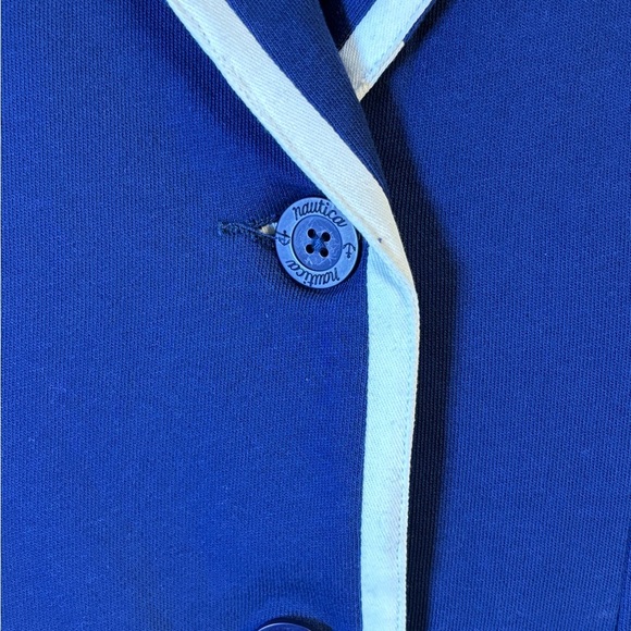 Nautica Navy & White Trim XL 12-14 Blazer - Picture 7 of 8